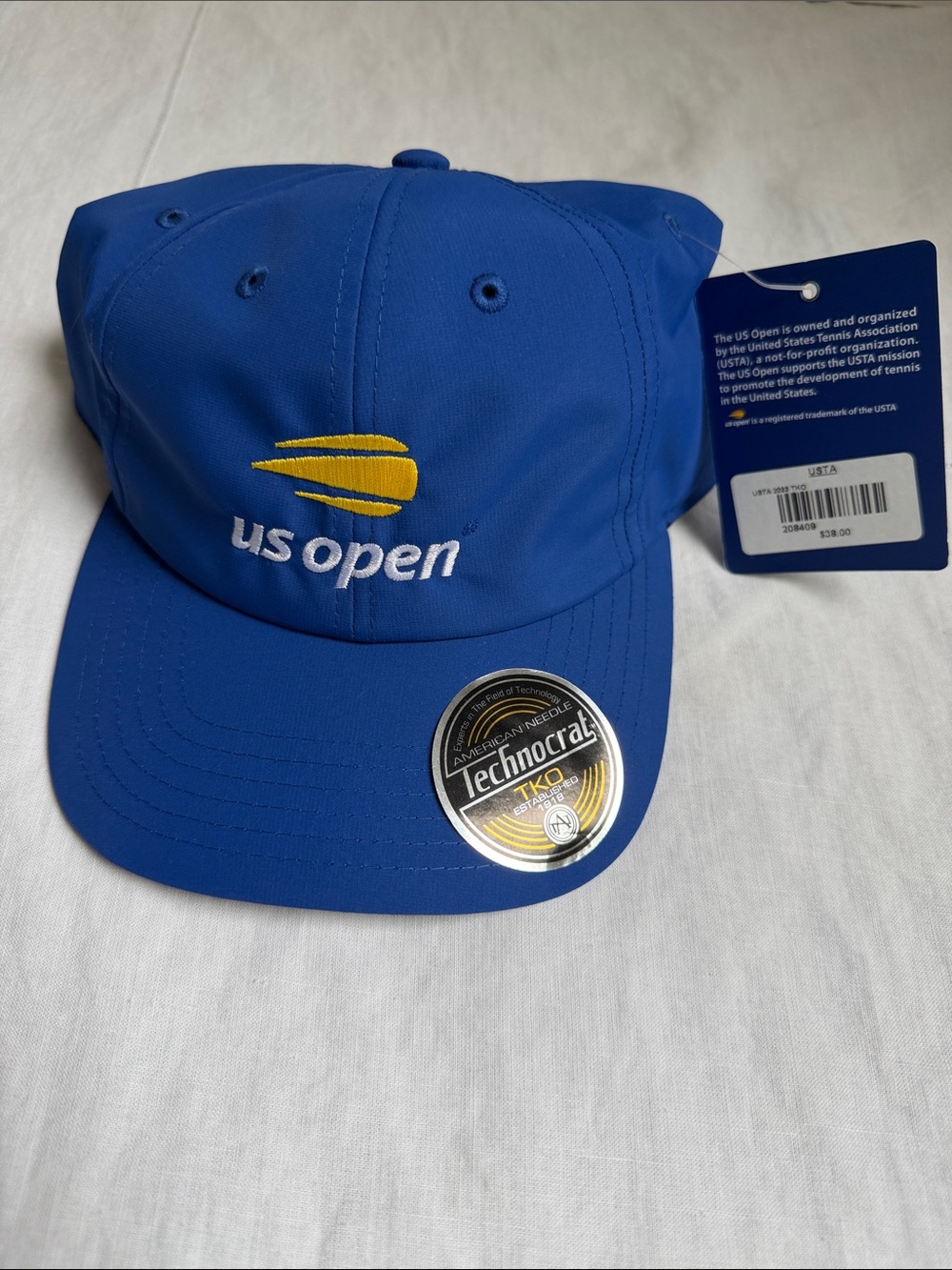 NWT New US Open Tennis American Needle 2023 TKO Performance Hat Cap Royal